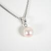 [Pre-owned] MIKIMOTO Pt850 Akoya Pearl 7.5mm Pendant/Necklace/j33-13