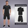 Herren Sportset mit lockerem Schnitt, schnelltrocknend