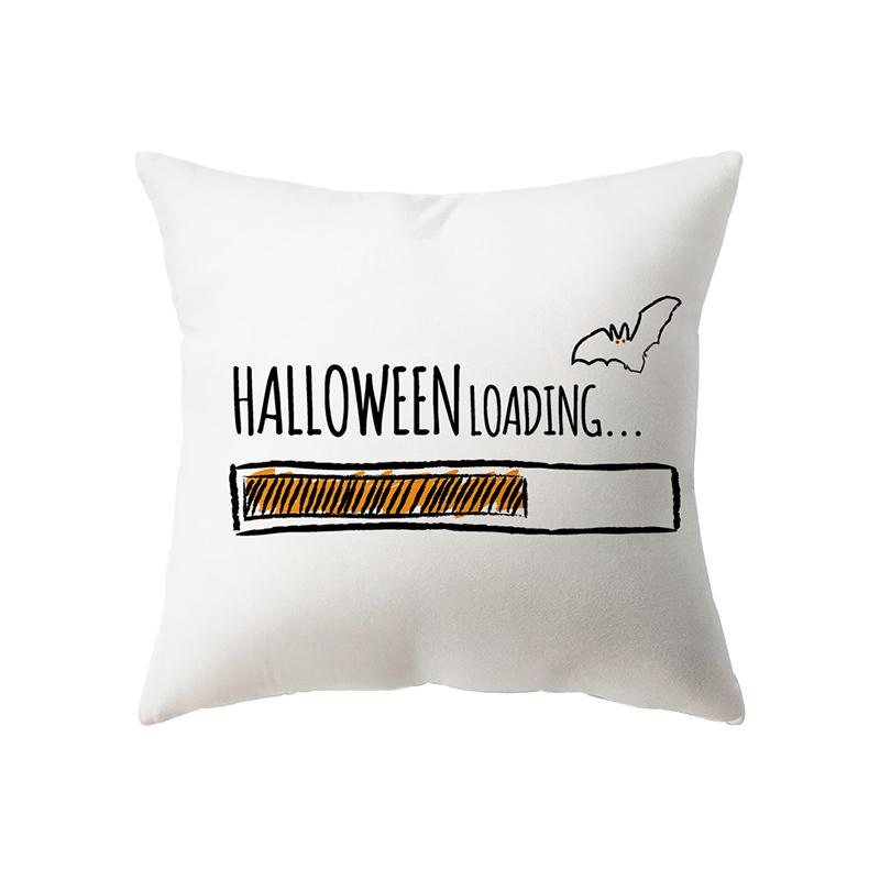 Pumpkin Halloween Theme Pillow Cover Sofa Cushion  Holiday Gift Party Decoration Home Decor
