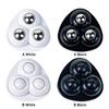 40pcs Rolling Caster Pulley 360 Degree Free Rotation Swivel Caster Wheels No Noise for Trash Can Bottom Kitchen Small Appliances