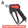 M22-14 Replacement High Pressure Short Washer Gun .Power Washer Trigger Spray Gun with 1/4" Quick Connector Max 280 Bar 4000 PSI