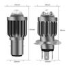H4 Led H6 Ba20D Led Motorradscheinwerferlampen Csp Weiß Gelb Hi Lo Lampe