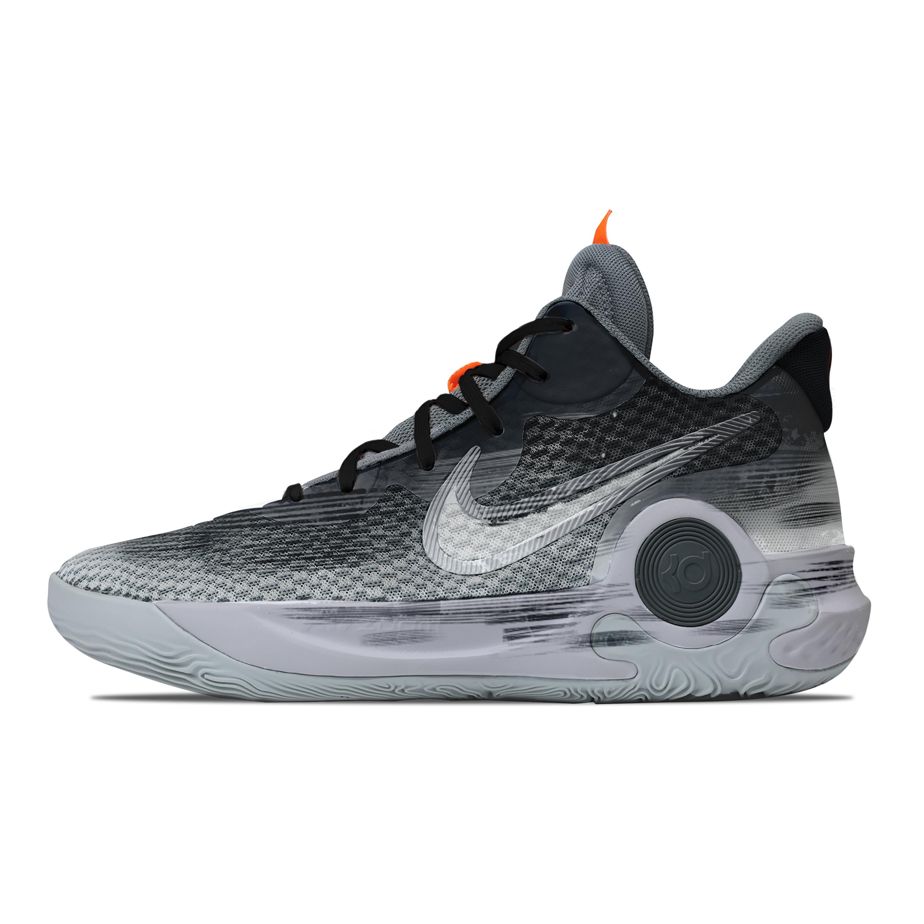 

Nike KD Trey 5 IX Cushioning, Wear Resistant Mid top Basketball Shoes Unisex Black Gray CW3402-011(Team529-) 40.5