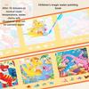 Neues magisches Wassermalbuch für Kinder, wiederverwendbare Aufkleber, Malspielzeug mit Stift, Geschenkset für die frühe Bildung, lustiges Lernaktivitätsset