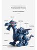Tyrannosaurus Rex Electric Toy: Walking, Fire-Breathing Dinosaur Robot for Kids Aged 3-6