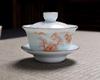 Handcrafted Celadon Jade Porcelain Gaiwan Tea Set