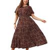 Plus Size Dress Women's Printed Loose Women's Dress