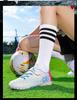 Chaussures de Football Cross New Falcon pour Enfants à Velcro, Crampons Longs Homme, Entraînement Femme, Compétition Pro Jeunesse