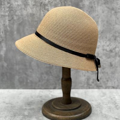 Short Brim Straw Hat Children Spring And Summer Foldable Sunshade Sun Hat Casual Basin Hat Irregular Brim