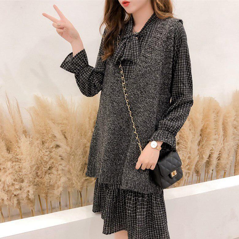 

Свободный свитер больших размеров с v-образным вырезом, женский однотонный плиссированный вязаный свитер без рукавов средней длины, женский весенне-осенний One Size темно серый