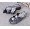 New Fashion Womens Summer Open Toe Platform Sandals Thick Sole Casual Outdoor Fish Mouth Flip Flops