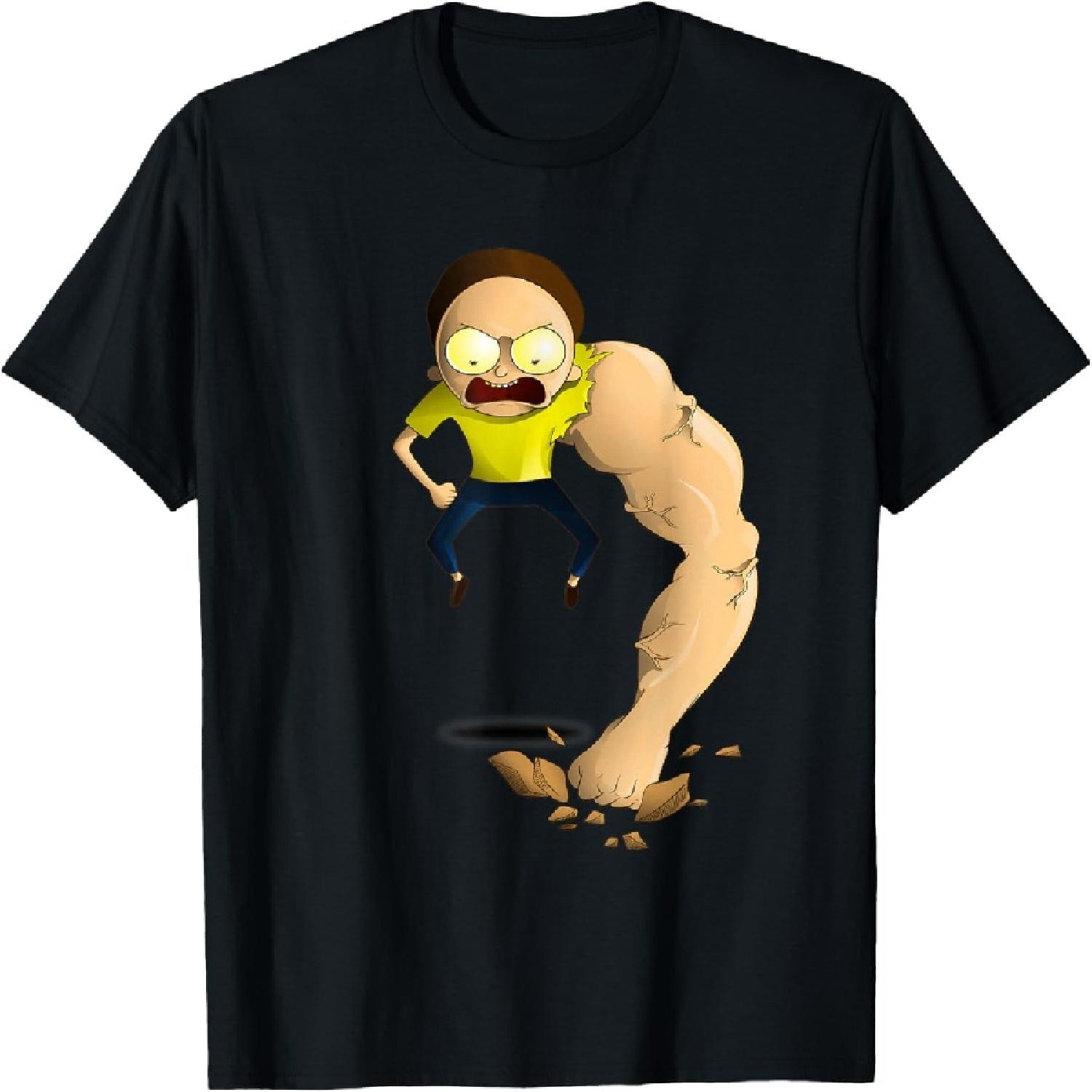 Футболка Рик и Морти Armothy Мускулистая футболка Футболка S