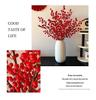 Winterberry Red Berries Artificial Flower Arrangement - New Year Housewarming Decoration for Living Room Ornaments