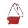 2025 new fashion lychee pattern shoulder bucket bag foreign style simple personality versatile model popular messenger temperament women