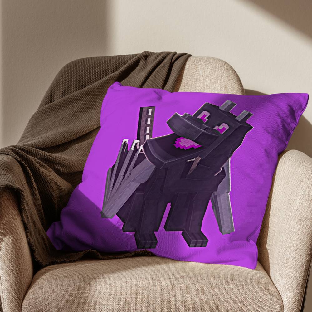 black Ender Dragon game Enderman pillow cover living room sofa cushion cover bedroom room bed pillow cover home decoration