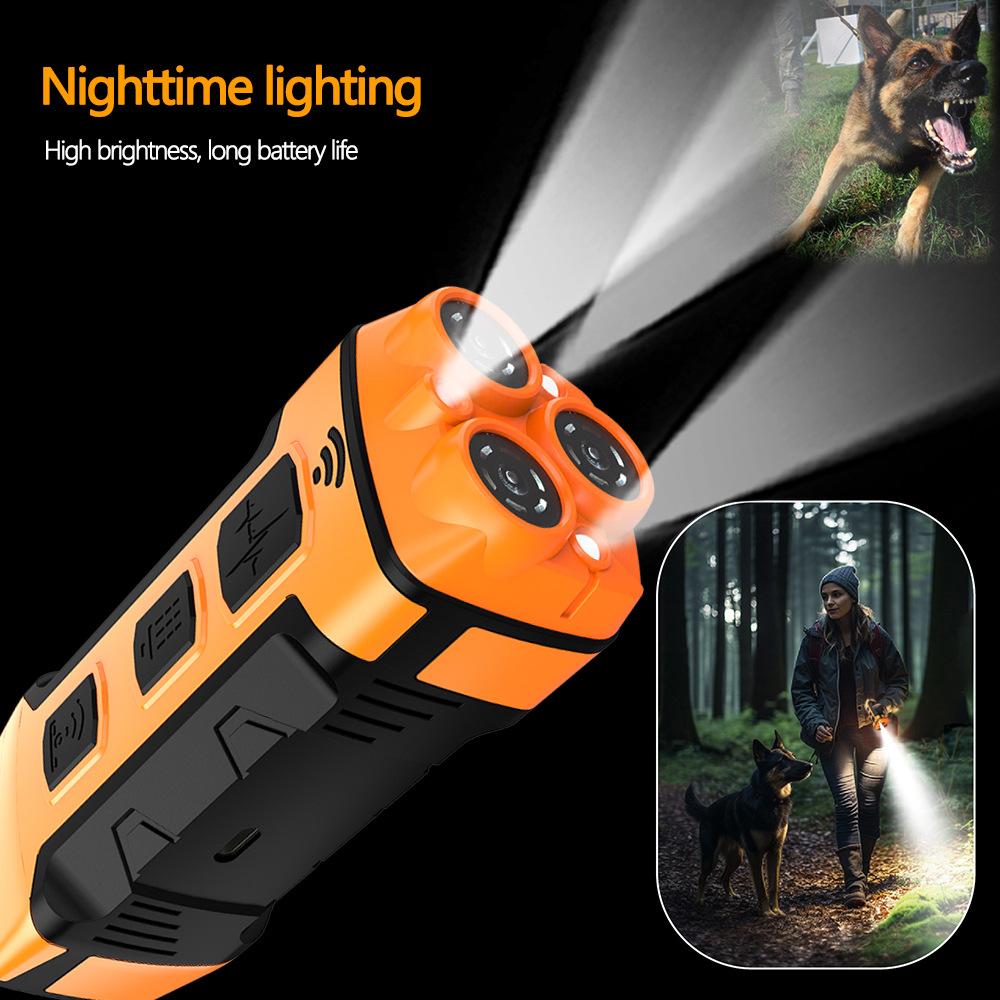 Pet Dog Repeller Ultrasonic Training Device Rechargeable Anti Bark Deterrent Control Stop Barking Supplies Accessories For Puppy