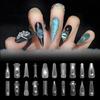 Ultra-Thin Dual Form Nails Colorful Nail Tips Sandwich Nail Forms  for Profional Use in Nail Salons