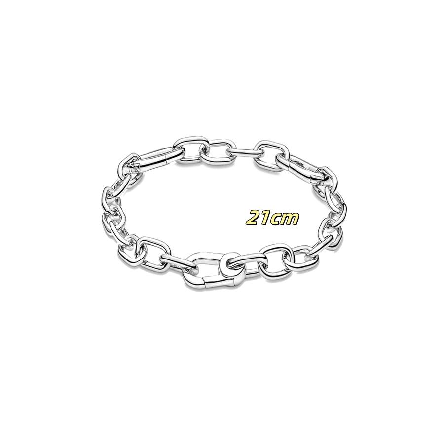The New 925 Silver Pearl Charm Fits Pendant In Original Accessory Women's Jewelry Bracelet Collection