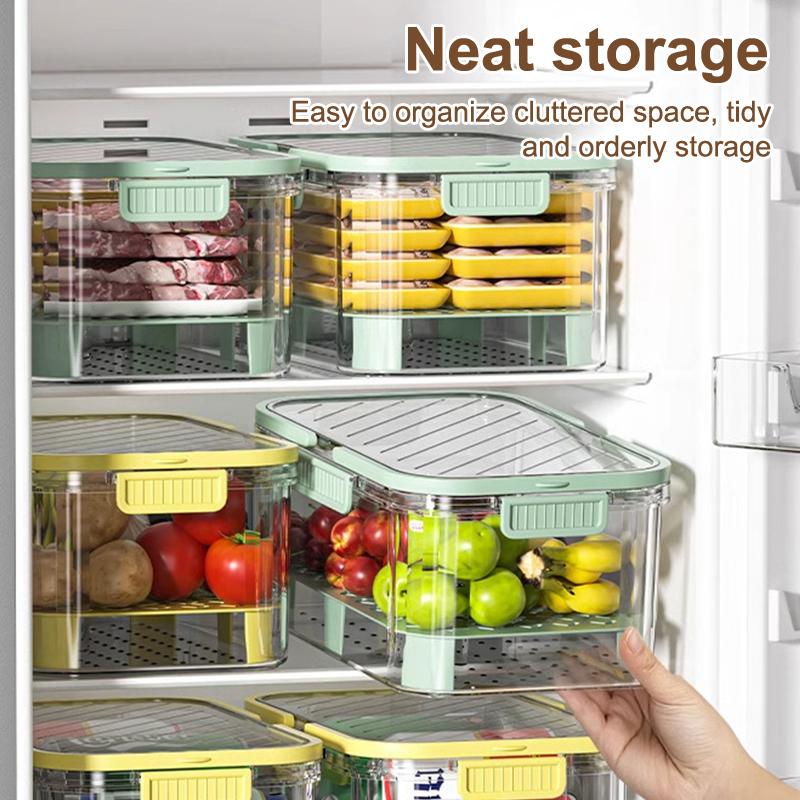 Contenitori per Alimenti Contenitore Esterno per Alimenti Custodia da Cucina Quotidiana Organizzatore Riutilizzabile per Campeggio Picnic