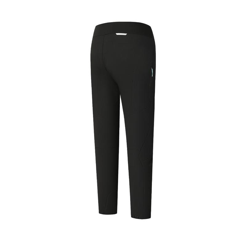 New FILA Knitted Sports Pants Women's Jet Black A11W448802FBK
