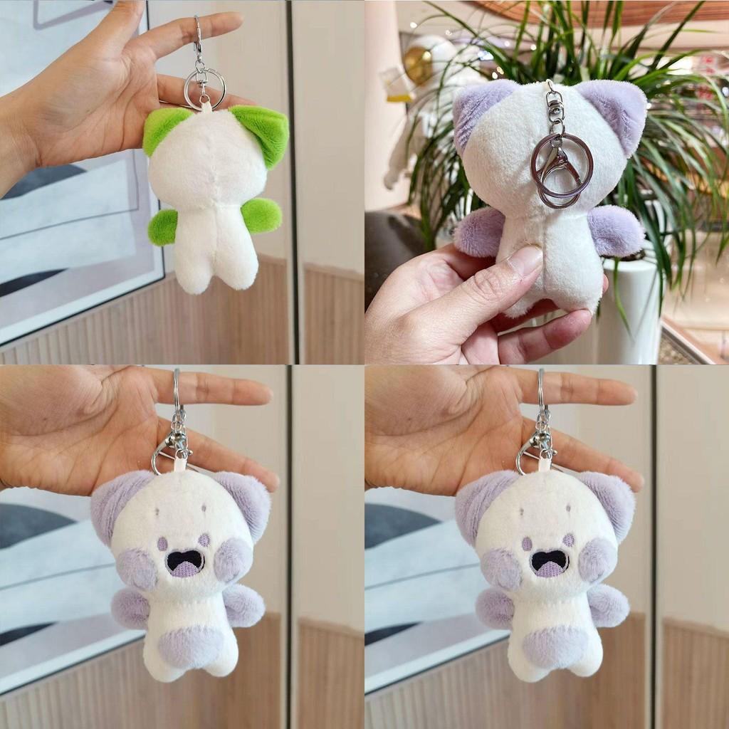 Adorable 4.7in Dudu Cat Plush Toy Keychain Decoration