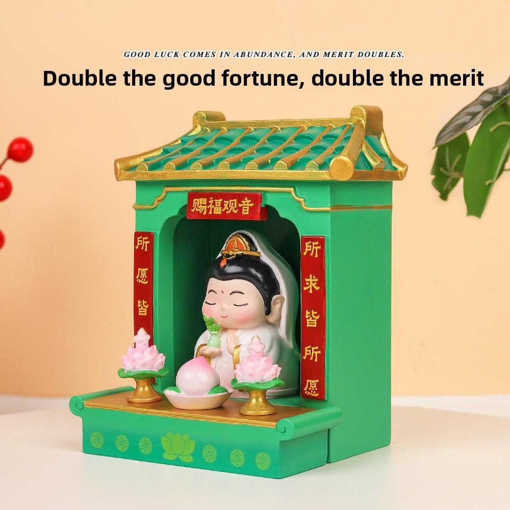 Resin God Statue Gift For Office Home Decor With Wealth God Figurine For Celebrations And Gifts