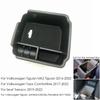 For Volkswagen VW Tiguan Mk1 Mk2 Taos Seat Tarraco Car Accessories Armrest Storage Box Tray Container Console Organizer Pallet