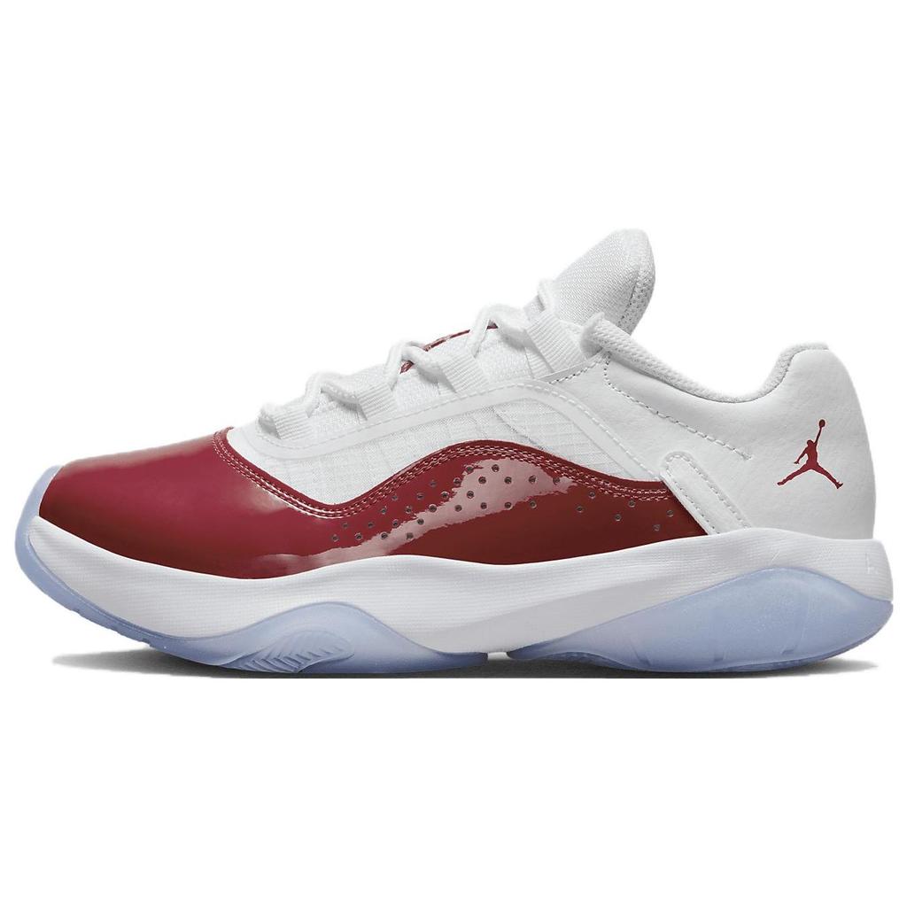 Air Jordan 11 CMFT Low GS White Gym Red Kids Sneakers Black CZ0907-116