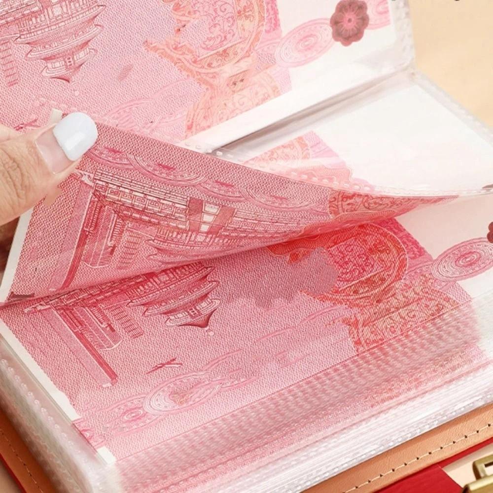 With Password Lock Budget Binder with Lock Wallet Storage Account Book  Girls Boys