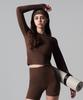 Ausdoeoboiseu (W)Technol-Ov™ Soft Flex Long Sleeve Tee (Brown)