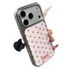 ins full screen small love is suitable for Apple 17/16Promax mobile phone case IP15 matte PC14 large hole 13 new models