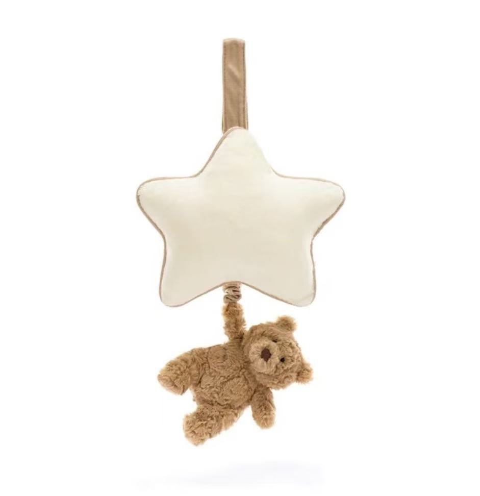 In Stock Cute Ring The Bell Five Pointed Star Shape Bear Rabbit Soft Doll Hanging Toys Bed Decorative Pendant Car Interior Gifts