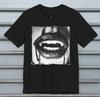Upíří tesáky Tričko Goth Horor Zuby Design Temná Estetika Dárek Unisex Tričko