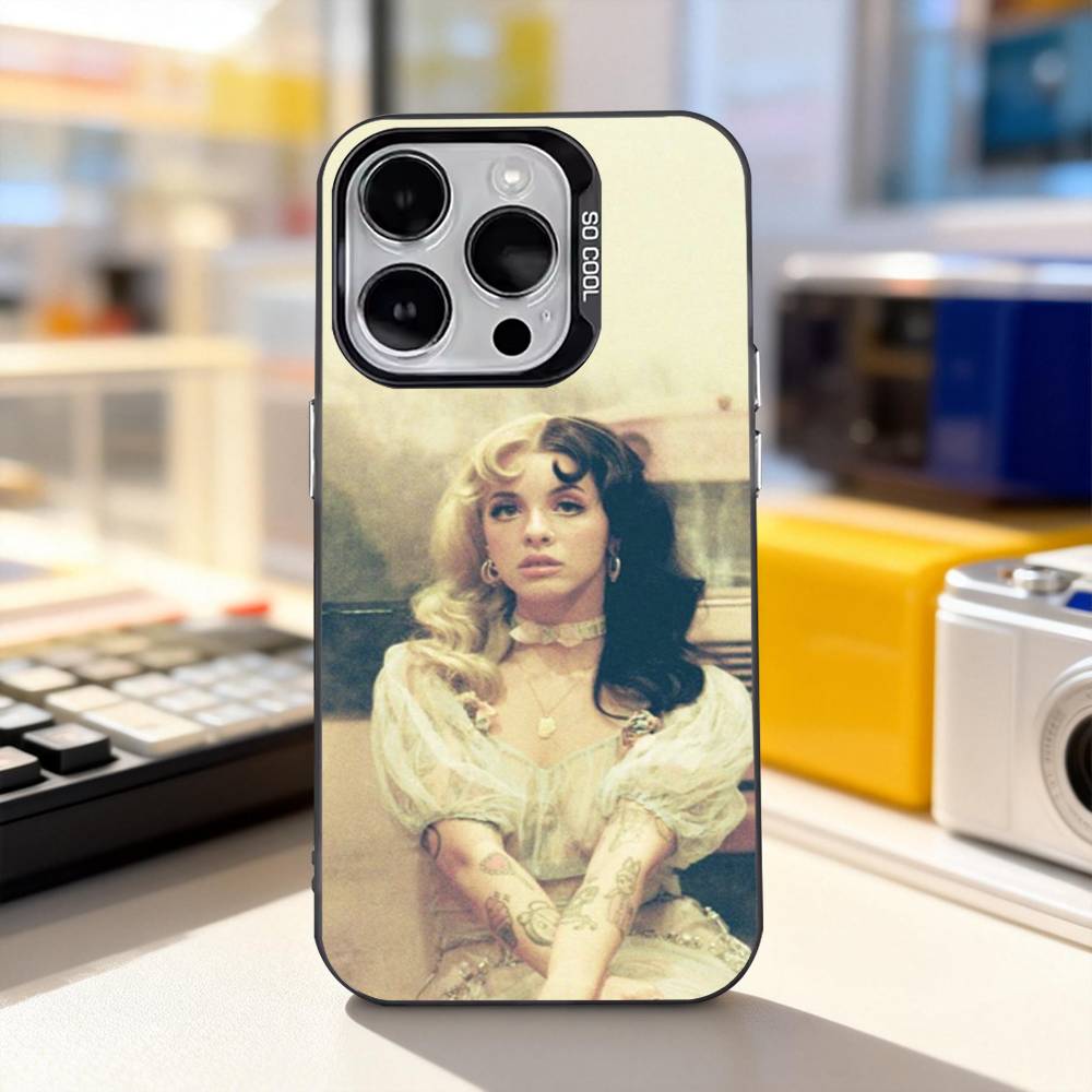 

M-Melanie Martinez P-Portals For iPhone17,16,15,14,13,12,11,Pro,Max,Plus,E,Air,Mini Anti Fall Black Matte Hard Bumper Phone Case iPhone14