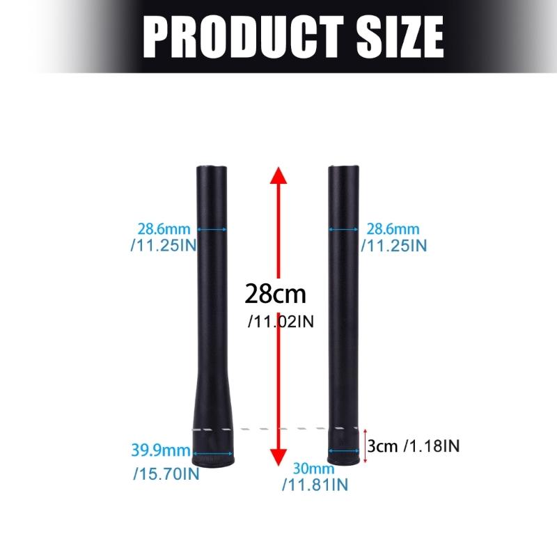 Mountain Bicycles Fork Head Tube Aluminum Alloy Bicycles Fork Steerer Tube Front Suspension Straight/Tapered Tube