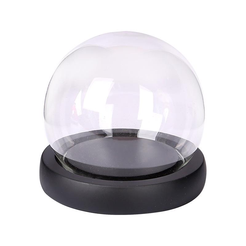 Spherical Glass Display Box & Dust Cover for Hand Models