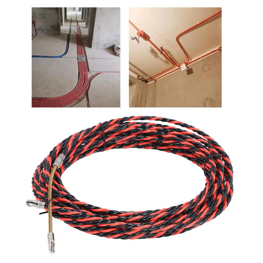 Elektrischer Draht Einzieher Flach Elektriker Einziehgerät Manuell Kabel Einzieher mit Handschuh