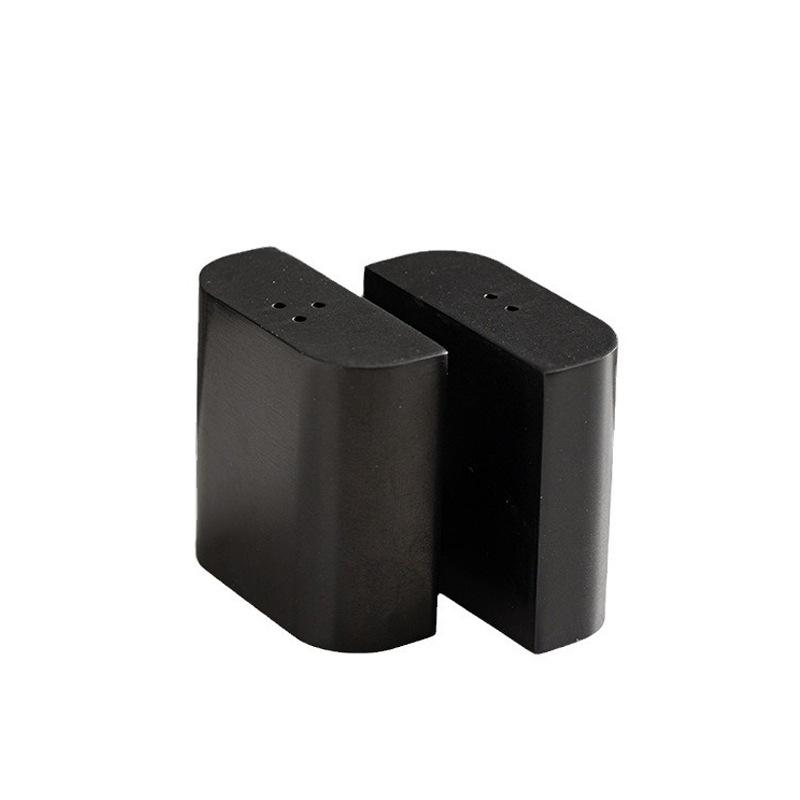 Set di 2 bottiglie per sale e pepe con coperchio in acciaio inossidabile, resistenti alle cadute, per condimenti e spezie, utensili da cucina per la casa