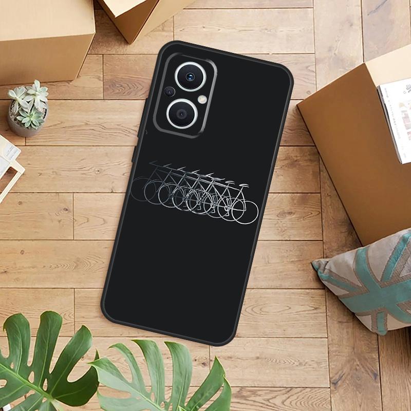 

Bike Bicycle Sport Phone Case For OPPO Reno 14 13 12 11 F 10 Pro 8T 7 8 Lite OPPO Find X8 X6 X5 Pro Back Cover OPPO Reno14