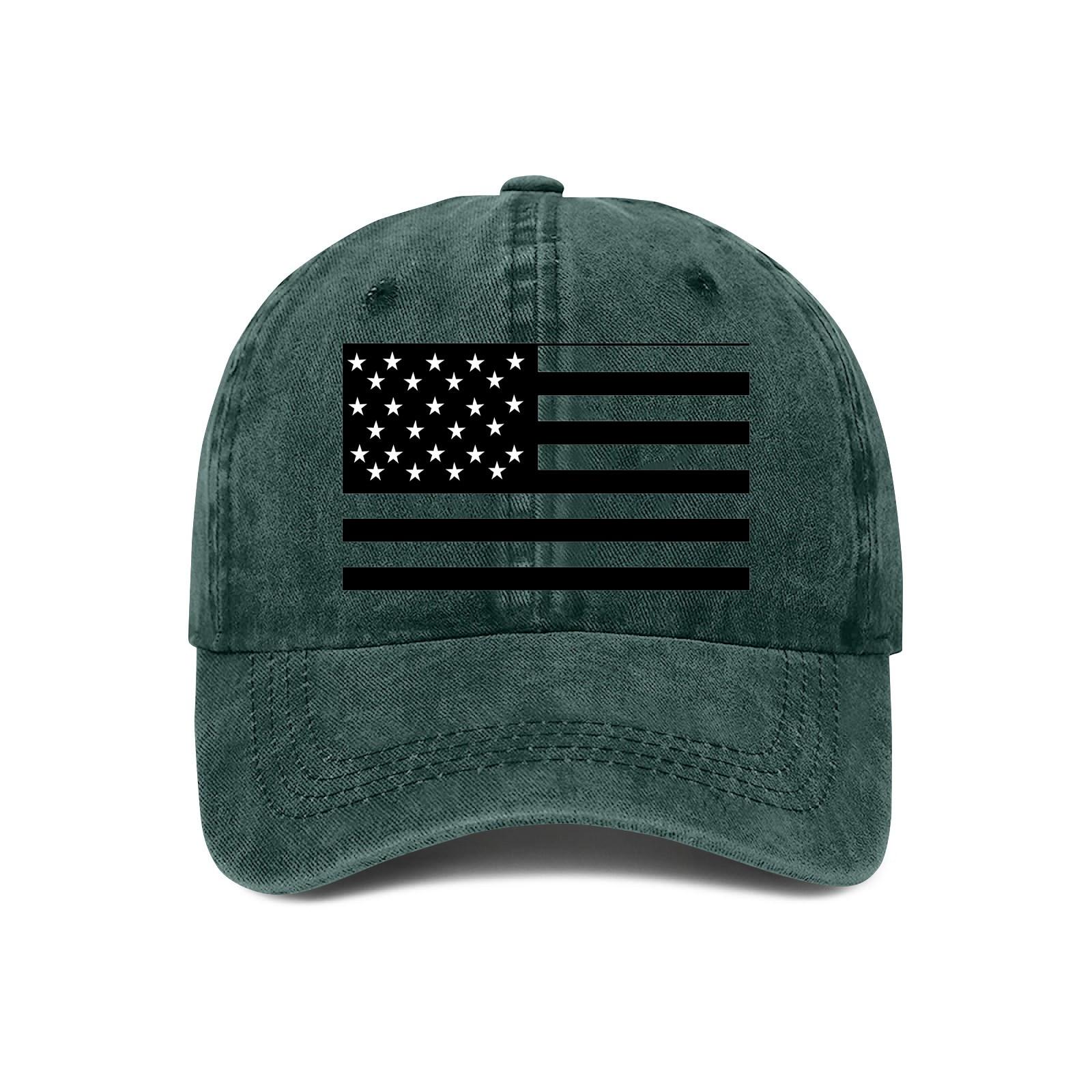 

Стильные мужские и женские регулируемые бейсболки ко Дню независимости One Size