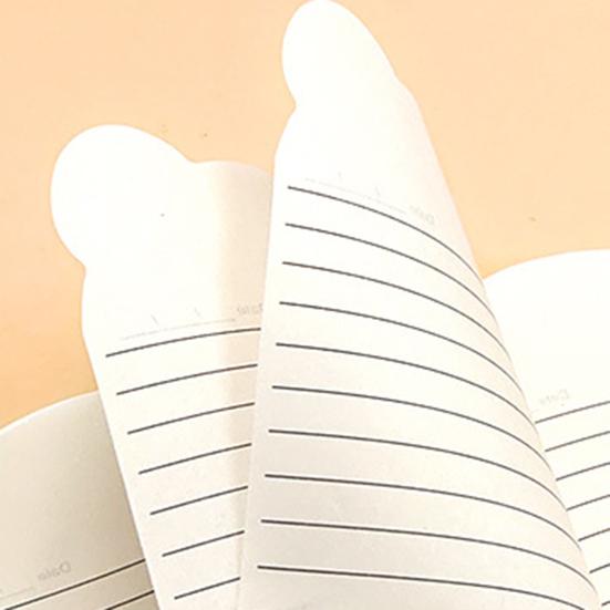 4Pcs Mini Cute 3D Animal Shape Notebooks Daily Thick Writing Paper Notebooks Cartoon Memo Notebook for School Office