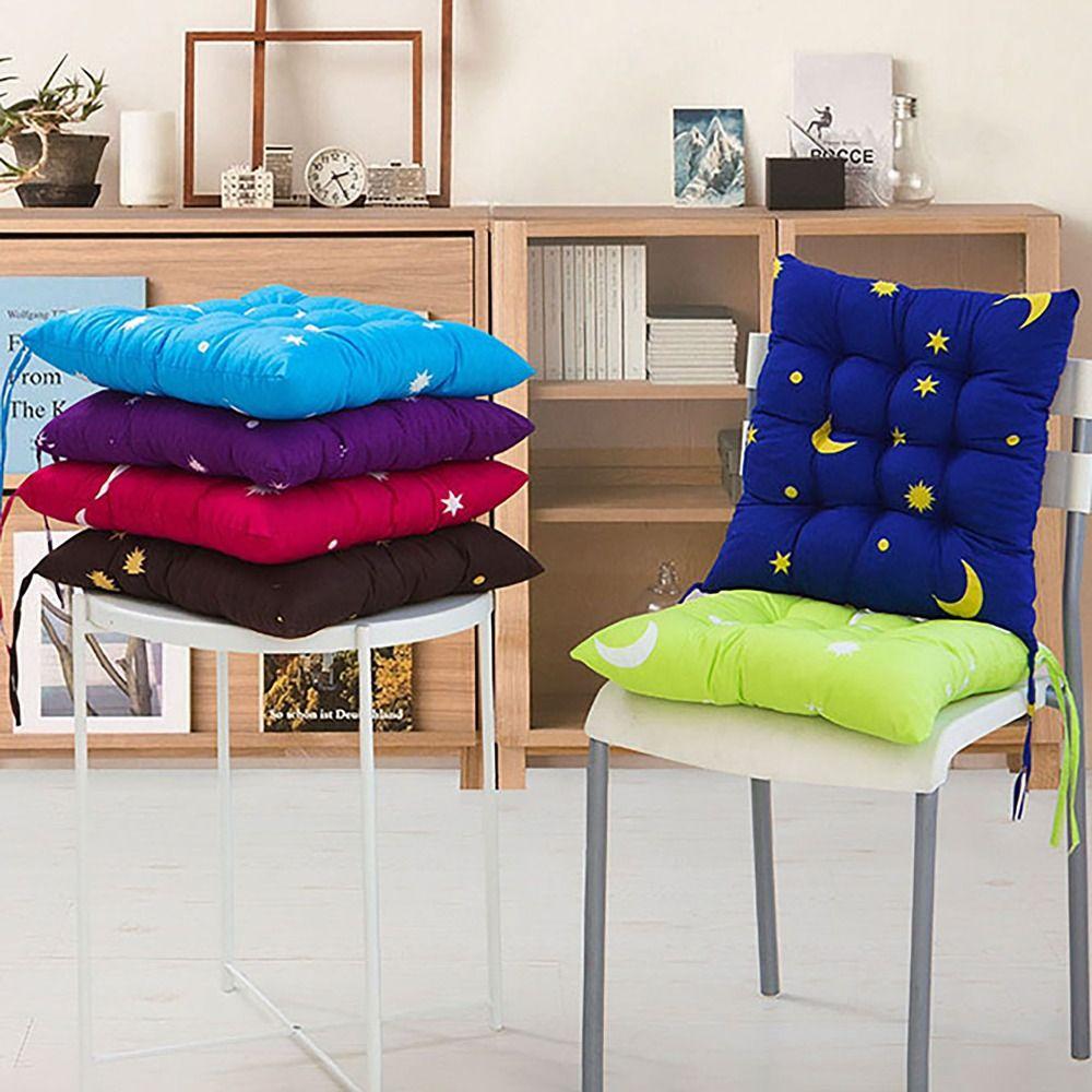 40*40 CM Dining Chair Seat Cushion Printed Back Cushion Ground Mat  Student Office Canteen