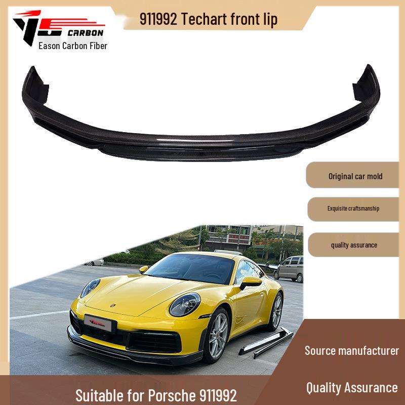 TechArt Style Front Lip & Splitter for Porsche 911/992 (2019-ON)