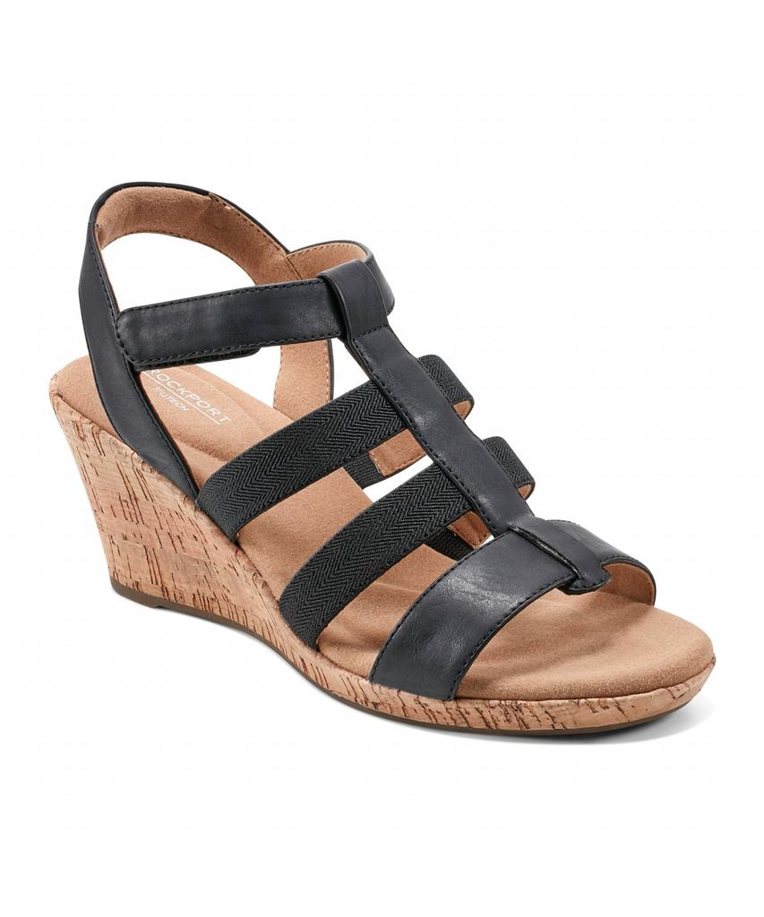 Rockport Blanca Elastic Tbar Sandal (Cj4539)