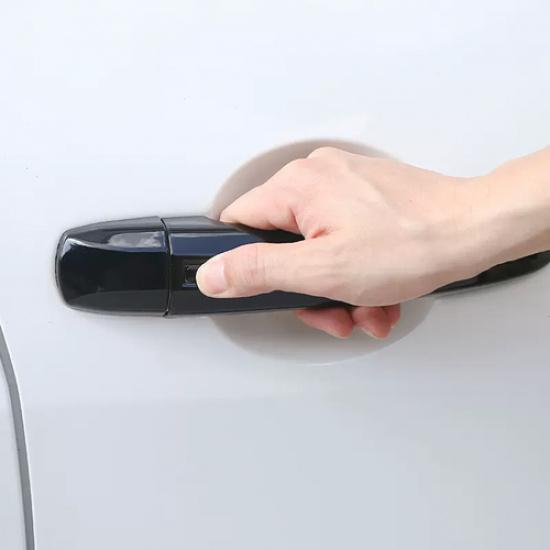 Bright black Car Door Handles Cover Trim 10pcs For Nissan Rogue -2024