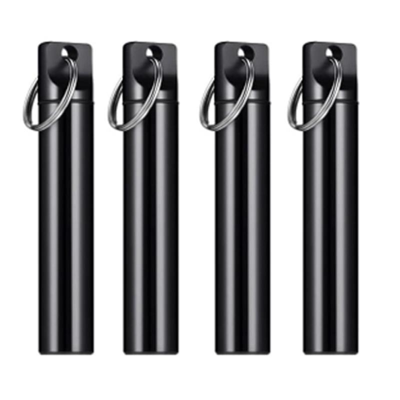 Leakproof Aluminum Toothpick Dispenser Multipurpose Organizers Water Resistant Carry Case For Office Camping Essential
