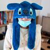 Net Celebrity Capybara Ear-Moving Plush Hat - Cute, Warm, and Neck-Protecting for Autumn and Winter