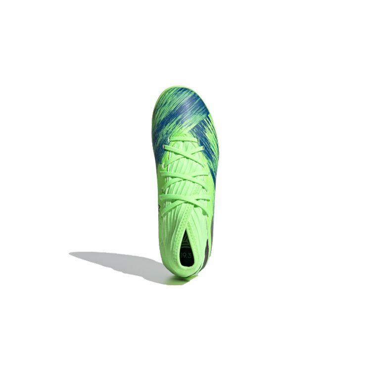 Adidas Nemeziz 19.3 Tf Anti-Slip Shock Absorption Low Top Football Shoes Kids Football Shoes Green FV4006