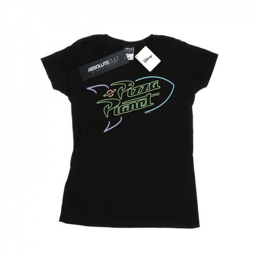 Disney Womens/Ladies Toy Story Neon Pizza Planet Cotton T-Shirt