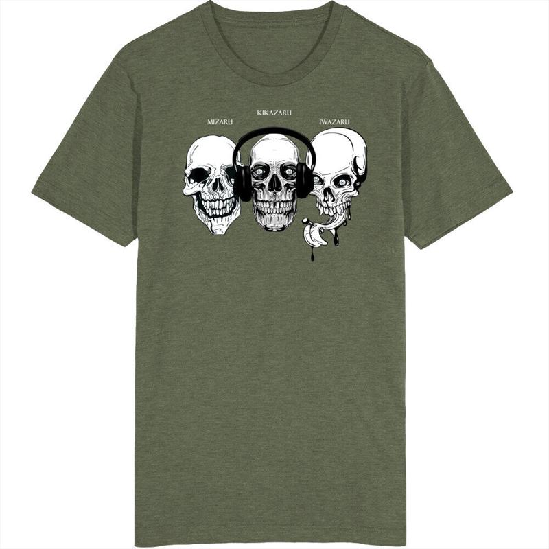 Se No Evil Hear No Evil Speak No Evil Japanese Proverb T Shirt S
